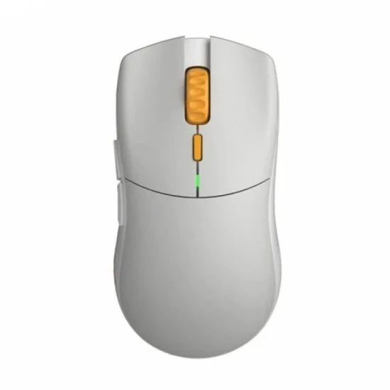Glorious Series One Pro Wireless Mouse - Genos - Grey/Gold - Forge